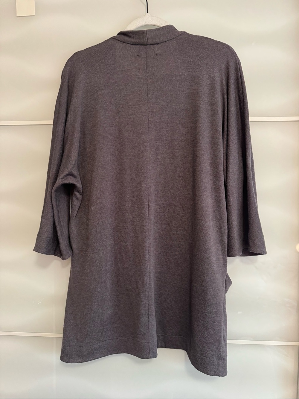 Wilfred Free Gray Cardigan Grey sweater pockets size M  L - Picture 2 of 5